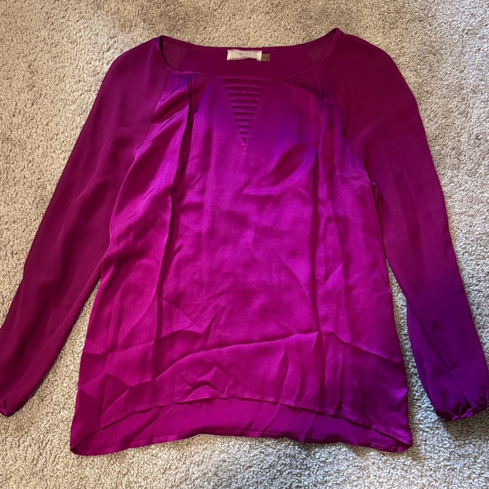 Cluny Magenta Women's Blouse